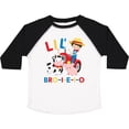 thumbnail image 3 of Inktastic Farmer Tractor EIEIO Little Bro Boys Toddler T-Shirt, 3 of 5