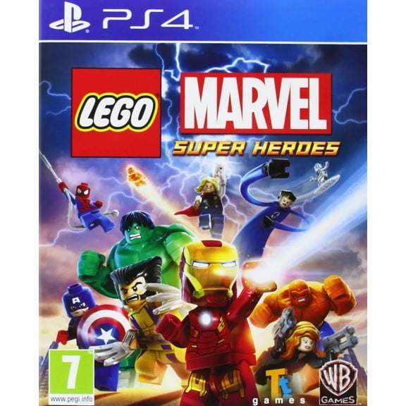 LEGO Marvel Super Heroes PS4 Sony PlayStation 4 Brand New Factory Sealed