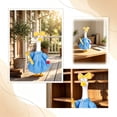 thumbnail image 2 of Aurorax Back to School Porch Goose Outfit 23"/19 inch/17in,Goose Clothes for Cement Goose Porch Goose,Holiday Blue Teacher Porch Goose Accessories for Garden Outdoor Lawn, 2 of 7