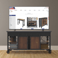 thumbnail image 2 of Duramax Metal and Wood Farmhouse Cabinet, 2 of 13