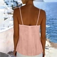 thumbnail image 4 of Casual Sleeveless Tank Tennis Top for Everyday Wear Womens Classic Solid Vest Wardrobe Piece Light Pink XL, 4 of 7