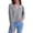 Grey, variant on HCYSFG Womens Solid Color Cardigan Sweater V Neck Button Front Long Sleeve Slim Fit Lightweight Knit Everyday Layering Tops