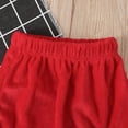 thumbnail image 5 of Odeerbi Infant Boys Girls Fall Winter Outfits Christmas Santa Claus Tops Pants Set Kids Christmas Cute Long Sleeve Santa Claus Hat Top Pants Suit Infant Clothes Red, 5 of 9