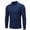 Navy, variant on LYXSSBYX Men's Performance Long Sleeve Shirt Moisture Wicking Crew T-Shirt Turtleneck Top Blouse