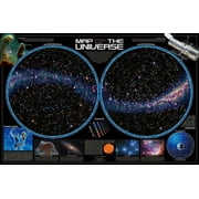 1000 Piece Jigsaw Puzzle Map of the UNIVERSE -World of Stars- (50x75cm)