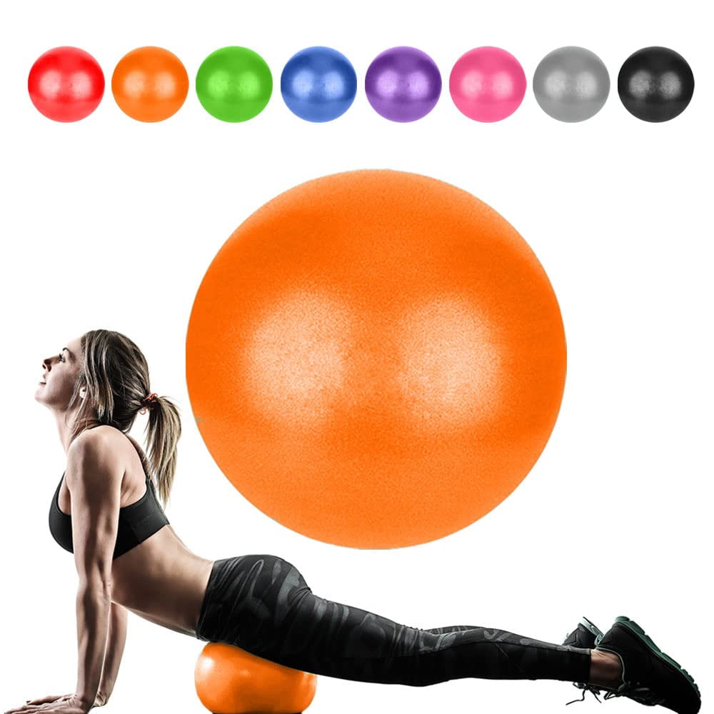 Small Pilates Ball, Therapy Ball, Mini Workout Ball, Core Ball, 9 Inch