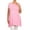 Pink2, variant on Women's Casual Plus Size Solid Color Blouse Tunic Top Shirt