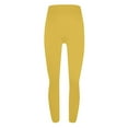 thumbnail image 4 of Brondbend High Waisted Leggings Yoga Pants for Women Solid Color Elastic Waist Belly Control Athletic Jogger Fall Winter Slim Trendy Workout Tights in Versatile Sizes and Colors, 4 of 4