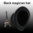 thumbnail image 4 of 13/16cm Folding Top Hat Magic Trick Stage Prop Magician's Hat Masquerade Party Accessory, 4 of 7