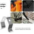 thumbnail image 4 of Shisuyan 4Pcs Pot Side Thermometer Holder Temperature Probe Stand Grill Probe Fixing Clip, 4 of 8