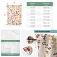 thumbnail image 6 of Orange Yellow Botanical Tie Up Curtains for Windows, Balloon Window Shades, Rustic Country Spring Floral Summer Leaf Kitchen Window Treatments Roll Up Curtain for Basement/Nursery 52"x45", 6 of 8