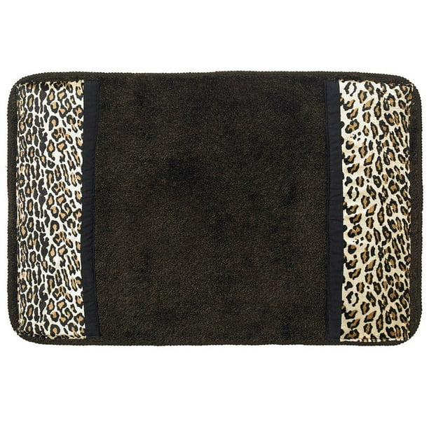 Popular Bath Gazelle Animal Print Bathroom Bath Rug 21"x32" Walmart