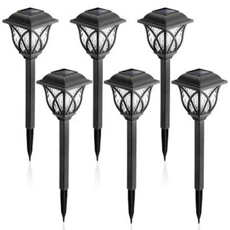 

Solar Powered Garden Lawn Lamp Waterproof Landscape Light-Warm Light