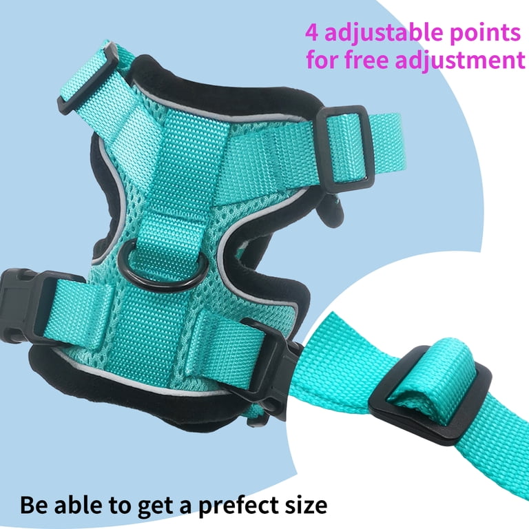 Percen Cat Harness and Leash, Adjustable Green photo 8