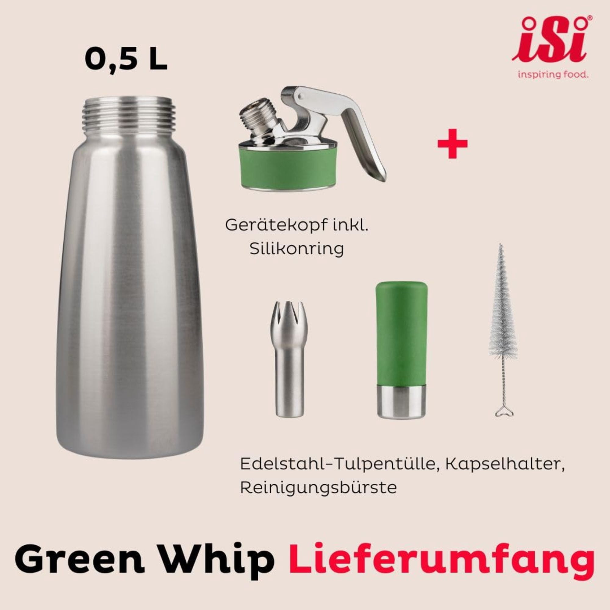 iSi Eco Series Whipper for Whipped Cream 1 Pint