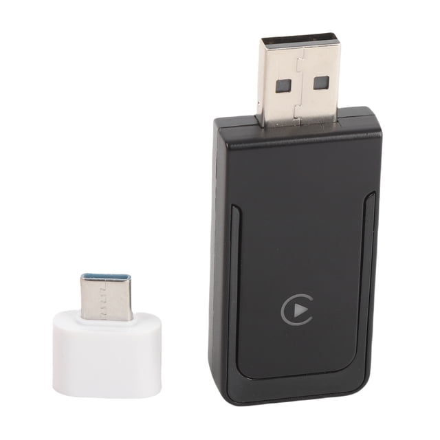 CarPlay Wireless Adapter Plug Play 5.0 WiFi Car Wireless Dongle for IOS Auto Handsfree Calls Music Streaming Navigation