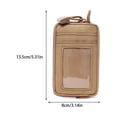 thumbnail image 3 of Riñonera portátil Greeniant para hombres y mujeres senderismo viajes impermeable cierre de cremallera, 3 of 6
