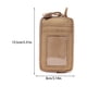 thumbnail image 5 of Soidarity Riñonera impermeable para hombre y mujer, para correr, trotar, senderismo, cierre de cremallera, tarjeta de débito y crédito, Type3 NO3, 5 of 6