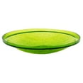 thumbnail image 2 of Achla Designs 14 In Hand Blown Crackle Glass Birdbath w/ Stake, Fern Green, 2 of 10