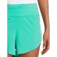 thumbnail image 2 of Athlux Women's Basic Luxe Dolphin Hem Running Shorts, 2 of 5
