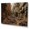 thumbnail image 2 of Designart "Canyon Thoroughfare" Landscapes Wall Art Print, 2 of 5