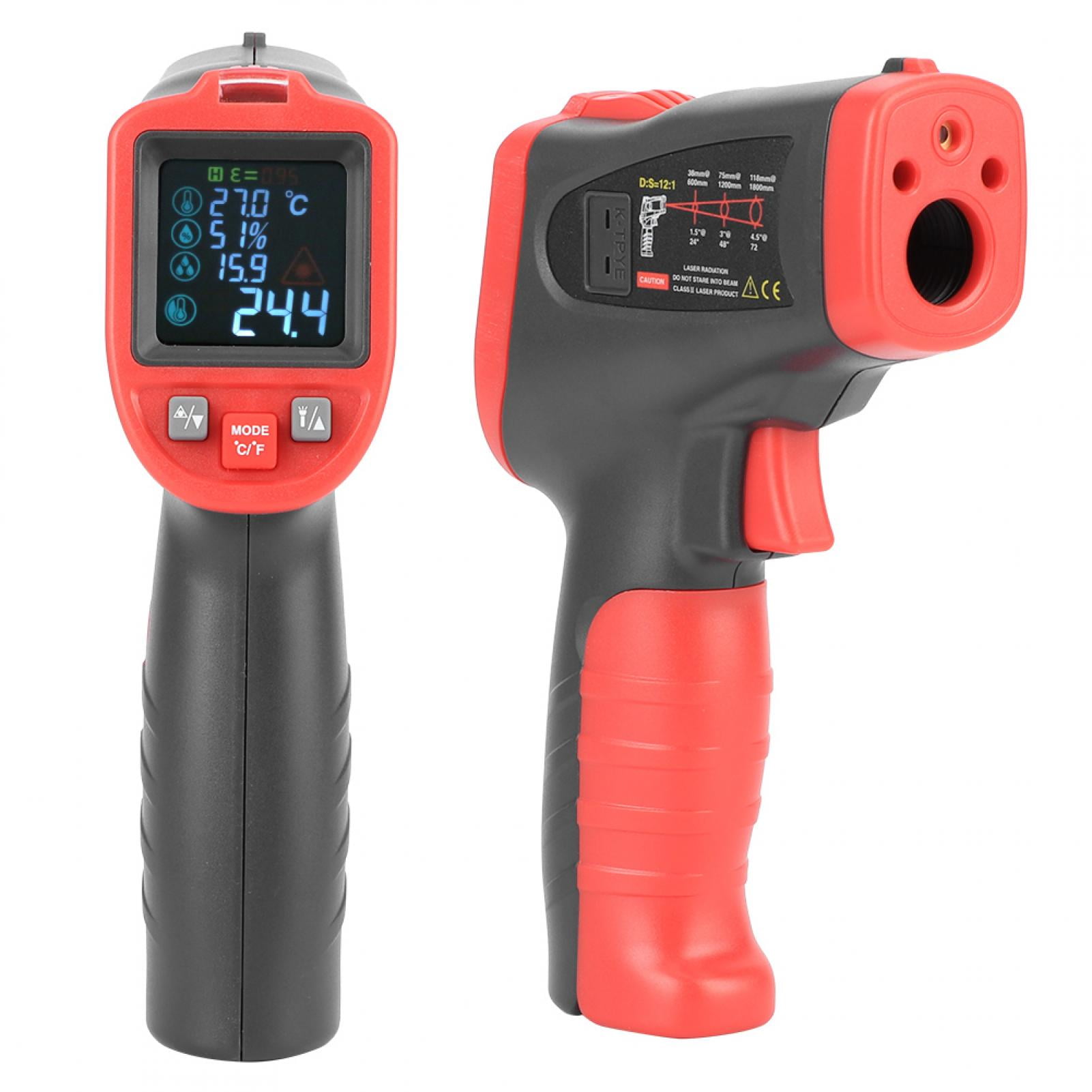 550 Non-Contact Temperature Gun Details about   AstroAI Digital Laser Infrared Thermometer 