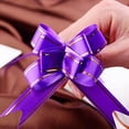 thumbnail image 4 of Toystoory 10pcs Belleza Organza Cinta Lazos Coche Boda Regalo Decoración Envolvente Kits de decoración para fiestas violeta Toystoory JJ15892-02, 4 of 6