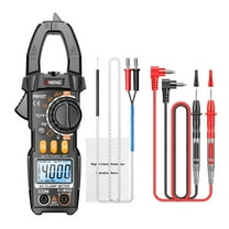 funtasica Digital Multimeter Handheld Smart Tester Lightweight Digital Clamp Meter Meter DC Ammeter for Fuses Vehicles Home , Black