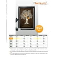 thumbnail image 7 of DECORARTS - Family Tree Personalized canvas prints Artwork, includes family members Names, Customized Gifts for Anniversary, Wedding, Birthday or family reunion celebration. Framed size: 28 x 20, 7 of 7