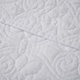 thumbnail image 2 of Quebec Oversized Quilted Throw White 60x70", 2 of 3