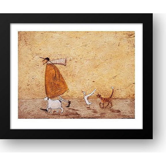 Ernest, Doris, Horace and Stripes 24x20 Framed Art Print by Toft, Sam
