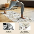 thumbnail image 4 of Cute Golden Retriever Hot Yoga Mat Towel Non Slip for Hot Yoga - Quick-Drying Yoga Mat Cover with 4 Corner Pockets with Travel Bag - Hot Yoga Towel Non Slip 74"x26", 4 of 6