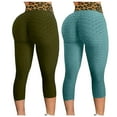 thumbnail image 2 of SMihono Pantalon en Lin Women Mode Grande Taille Décontractée Women Mode Impression Yoga Pantalon Grande Taille Décontractée High Taille Pantalon de Sport Pantalon de Jambe Large Women, jusqu'à 65% de Réduction!, 2 of 4