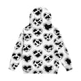 thumbnail image 6 of Qingpeng Boys Girls Cow Print Hoodie Long Sleeve Pullover Sweatshirt with Kangaroo Pocket for Winter, 6 of 6