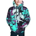 thumbnail image 4 of My Hero Academia Bakugo Katsuki Kids' Hoodie 3d Print Sweatshirt Soft Pullover Hooded With Big Pockets For Boys Or Girls Small, 4 of 8