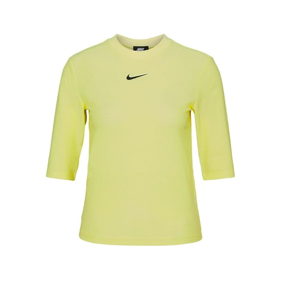 Nike Icon Clash Tee Womens Active Shirts & Tees Size S, Color: Sunflower Yellow