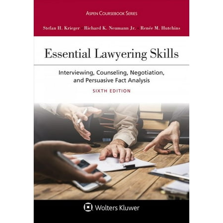 UPC: 9781543808889 | Aspen Coursebook: Essential Lawyering Skills : Interviewing  Counseling  Negotiation  and Persuasive Fact Analysis [Connected Ebook] (Edition 6) (Paperback)