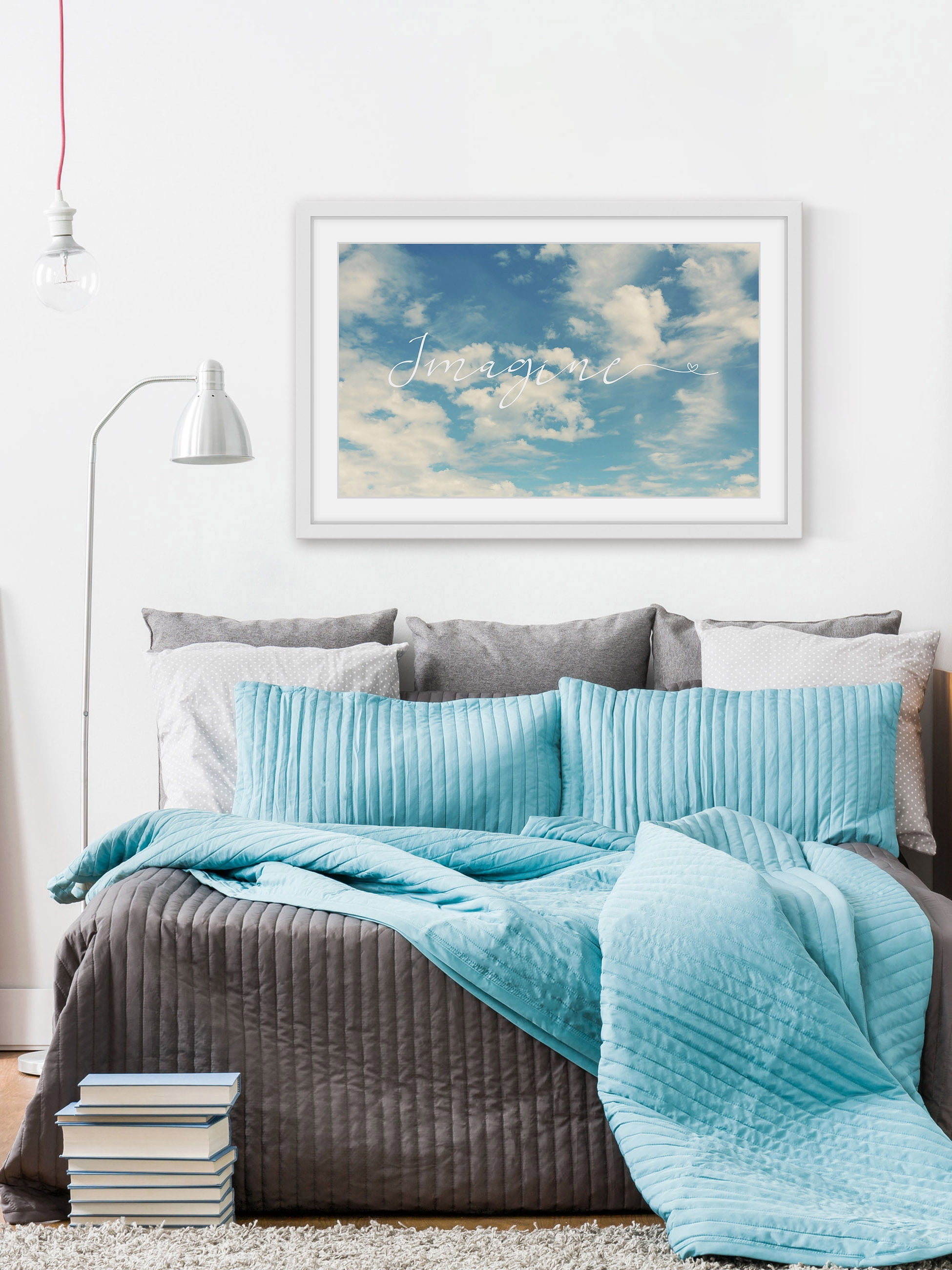 "Imagine" Framed Painting Print