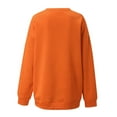 thumbnail image 3 of WILLBEST Chandails en Molleton à Capuche Essentiels pour Femmes Manches Longues Décontractées Tee-Shirts Graphiques Col Rond Chandails en Molleton Chandail Tops pour Femmes hoodir Basique, 3 of 4