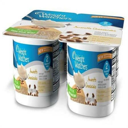 Weight Watchers Amaretto Cheesecake, 6 oz, 4pk