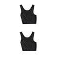 thumbnail image 2 of Qarigey Chaleco de verano para niña, chalecos moldeadores de Color sólido, camiseta sin mangas transpirable para hacer ejercicio, camiseta sin mangas Type2 NO2 Qarigey  CBP084303, 2 of 6