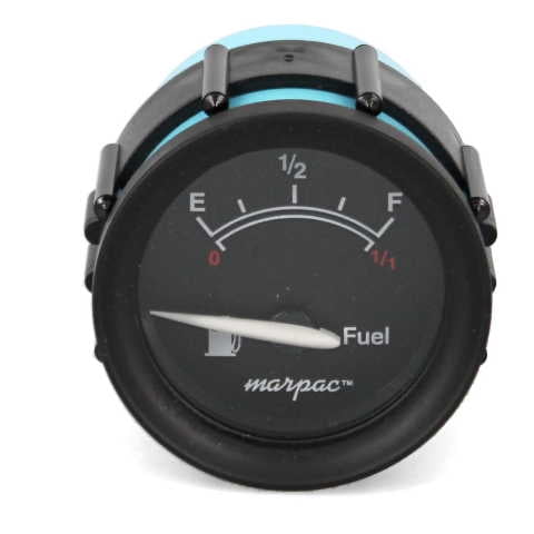 Faria Boat Fuel Gauge GP8025A | Marpac 2 1/8 Inch Black