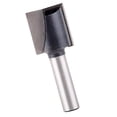 thumbnail image 5 of 8mm Cleaning Bottom Engraving Bit Solid Carbide Router Bit Woodworking Tools CNC , Black, 8x18mm, 5 of 7