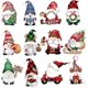 thumbnail image 3 of Juego de 12 o 24 piezas de gnomos navideños de madera creativos, decoración pequeña para colgar en el árbol de Navidad, juego de placas de madera, 3 of 5