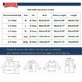 thumbnail image 3 of Edvintorg 2-8Years Kids Raincoat Girls Kawaii Solid Color Rainwear with Zipper Waterpoof Hooded Rain Coat Boys Rain Jacket Children's Raincoat, 3 of 7