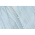 thumbnail image 4 of Girls Summer Dress Halter Neck Flower Girl Party Dress Embroidered Sleeveless Tiered Chiffon Sundress for Kids, Blue, Sizes 4-5Y, 4 of 9