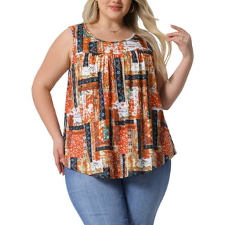 Agnes Orinda Plus Size Chiffon Tops For Women Batwing Ruffle Long Sleeve Casual Loose Shirts Blouses 4x Caramel