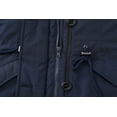 thumbnail image 2 of GGleaf Women's Winter Jacket Quilted Thicken Coat Puffer Parka with Faux Fur Hood Navy Small, 2 of 7
