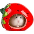 thumbnail image 2 of Escondite de animales pequeños de cerámica para mascotas, cueva de gato doméstico para chinchilla, 2 of 4