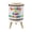 Color 1, variant on Classroom Small Trash Can with Lid Chalkboard Filled Mathematical Equations Graphs Geometric 1.8 Gallon Dog Proof Trash Can Round Garbage Can Waste Bin Wastebasket for Nursery Back to School Gifts